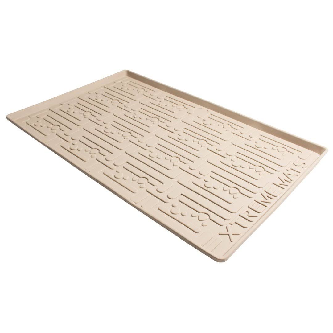 Beige 37 x 22 inch Under Sink Kitchen Cabinet Mat R76131