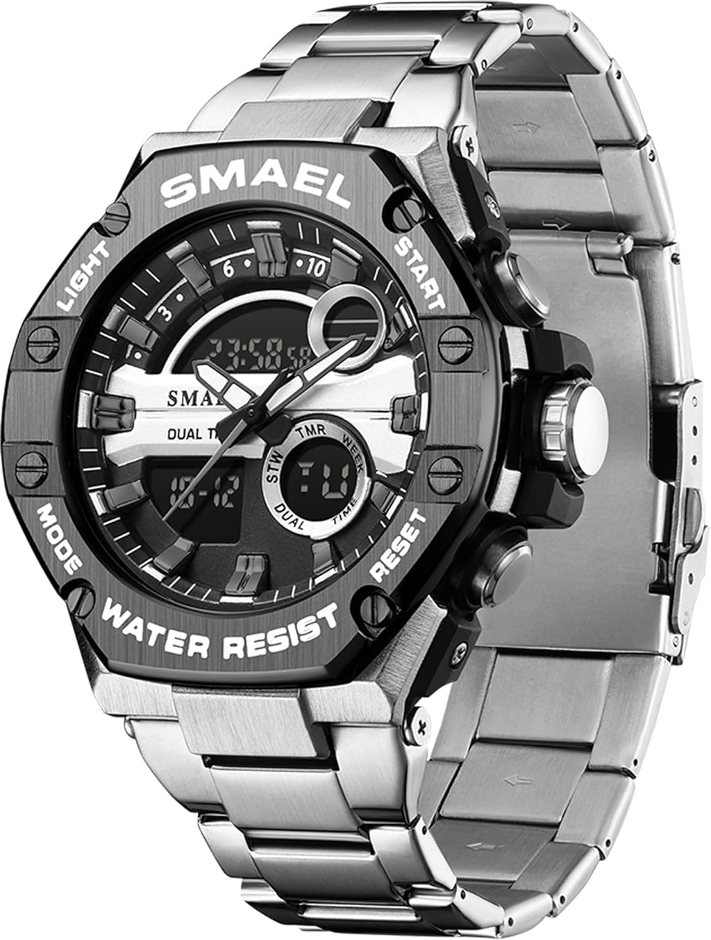 Waterproof Military Tactical Sports Wrist Watch with Led Luminous P823