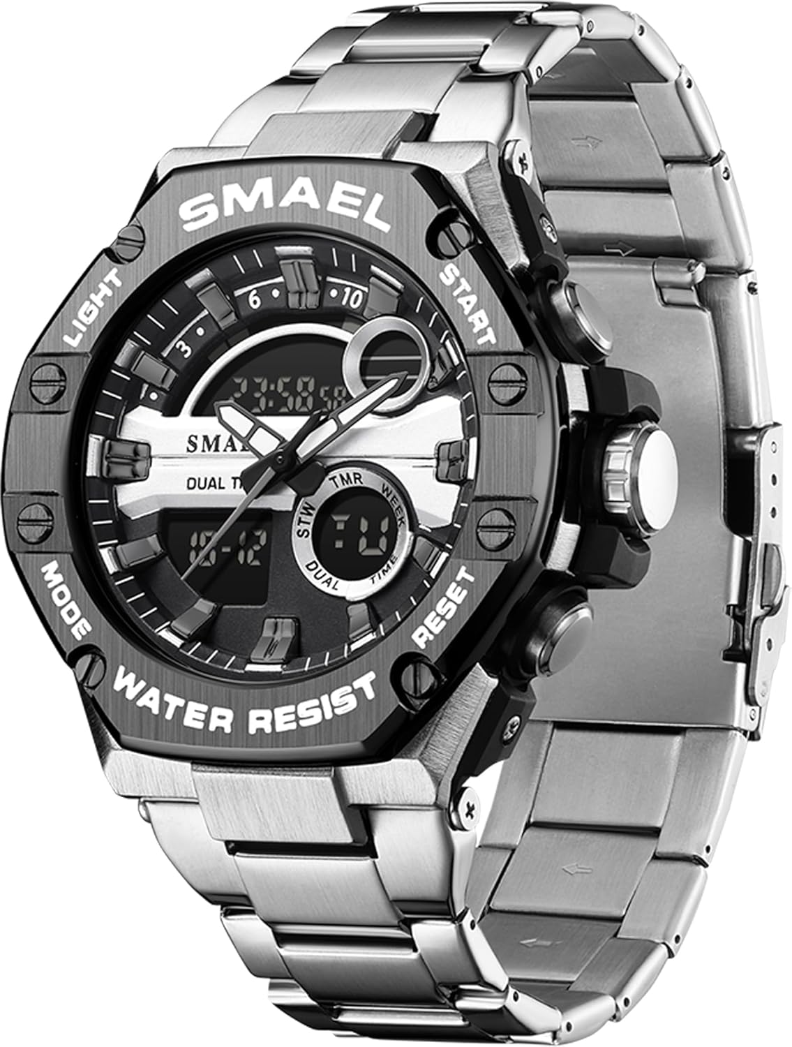 Waterproof Military Tactical Sports Wrist Watch with Led Luminous P823