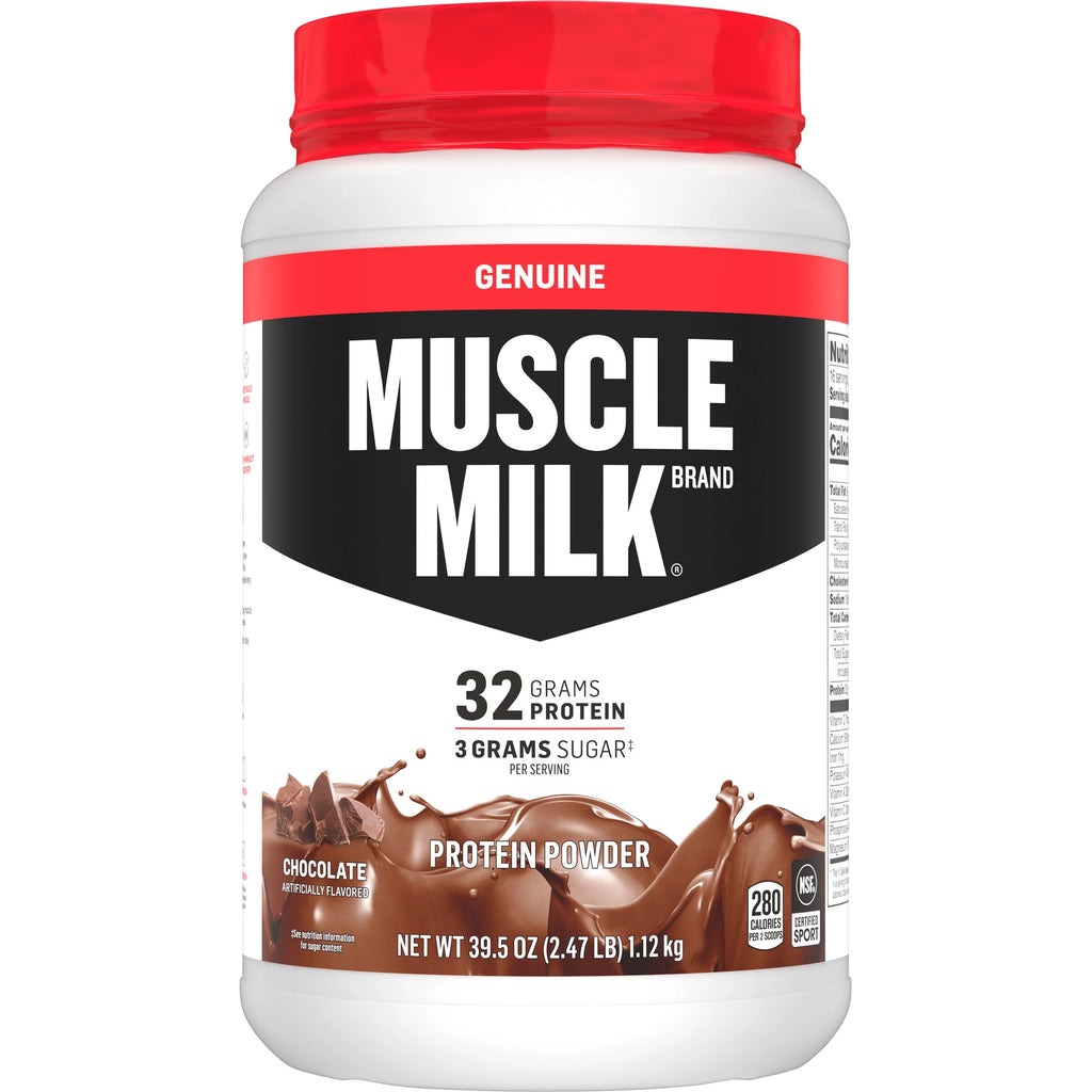 Chocolate Protein Powder, 2.47 Pound, 16 Servings A412847