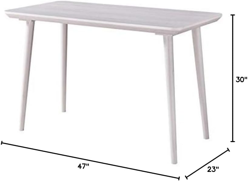White Oak Wooden Writing Desk G198