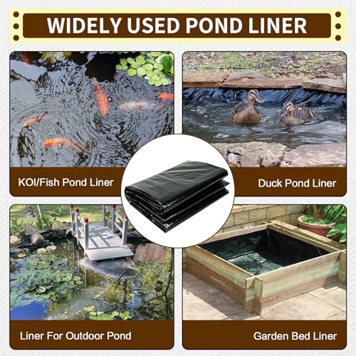 Reinforced 5-layer PE pond liner (0.63oz/sq ft) U853