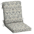 20 x 20 Rain-Proof Fade Resistant Peacock Blue Green Texture Outdoor Dining Chair Cushion Q530