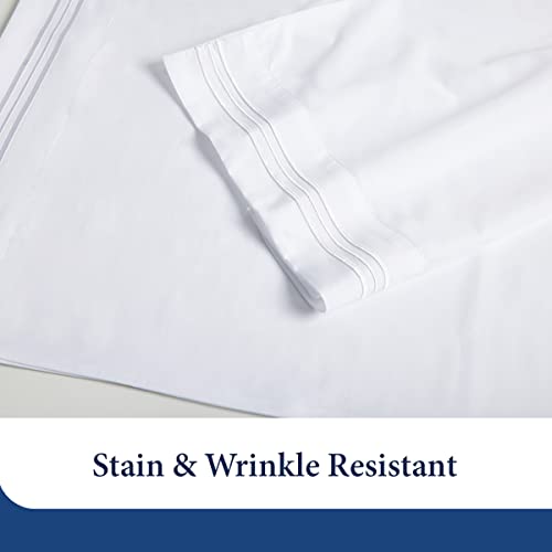 Set of 2 Standard White Pillowcases R417