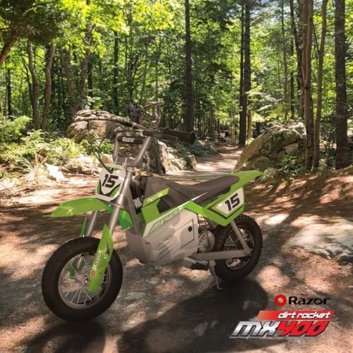 Green Electric Dirt Bike F1300