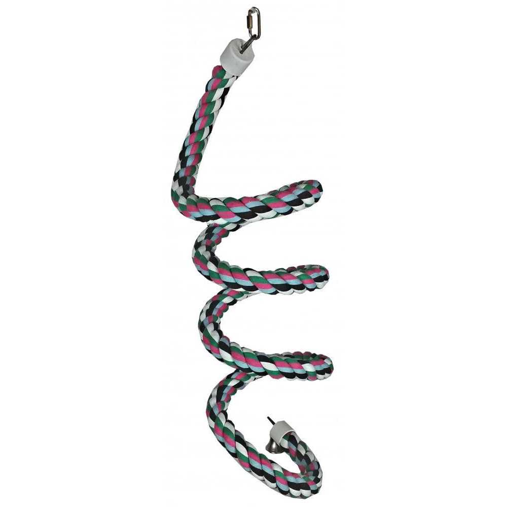 Rainbow Cotton Rope Bird Toy P549534