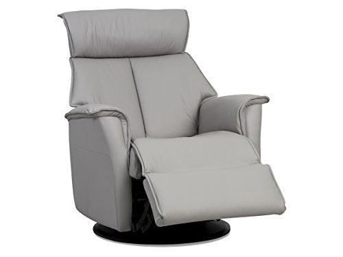 Large Leather Recliner Swivel Glider Chair U8864
