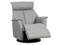 Large Leather Recliner Swivel Glider Chair U8864
