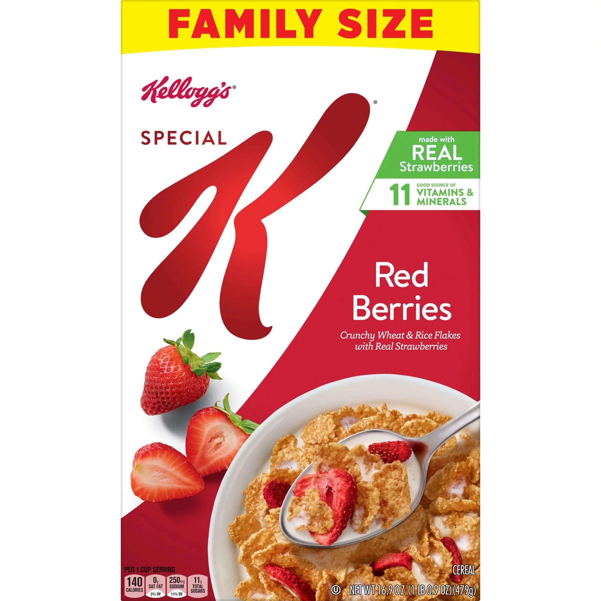 Red Berries Cold Breakfast Cereal (Pack of 2) Q836712