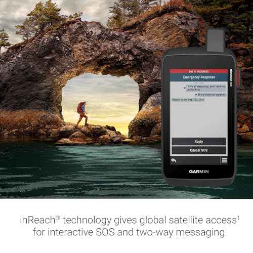 Rugged GPS Handheld with inReach and Charger, Green Camo P14200