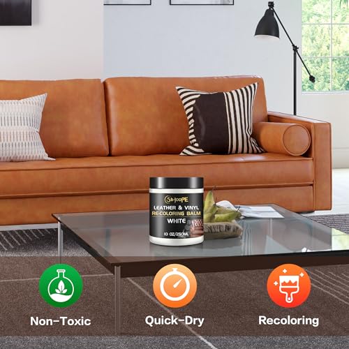 Black Leather Recoloring Balm Restoration Cream T31610