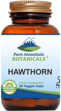 90 Kosher Vegan Capsules 1000mg Organic Hawthorn Berry A747