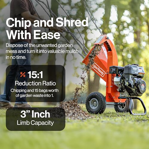7HP Compact Wood Chipper Shredder Mulcher E92820