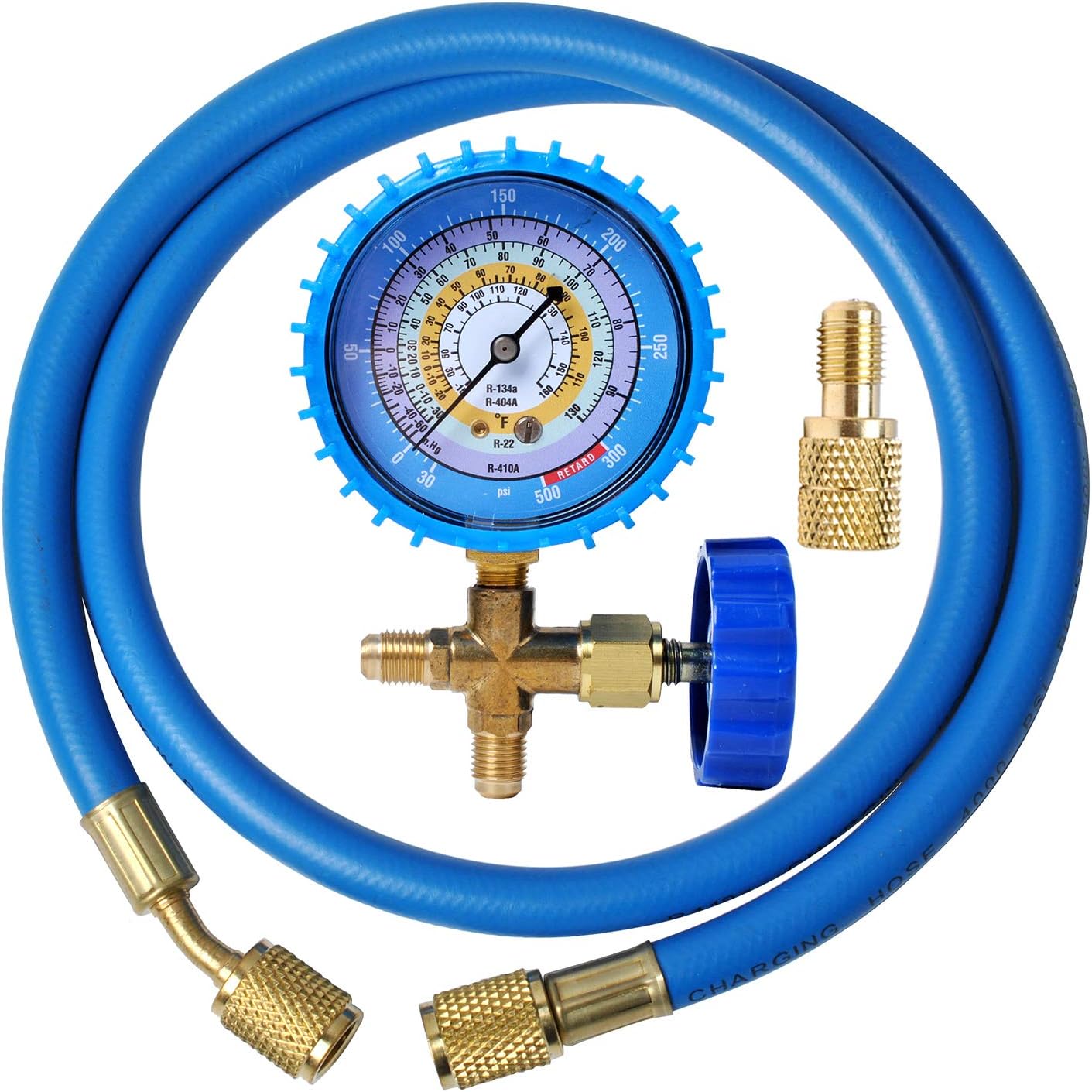 R410a R134a R22 R404a Manifold Gauge Hose Kit U475249