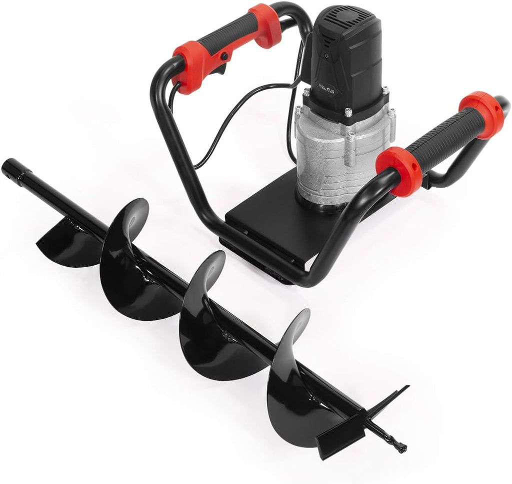 1500W Electric Post Hole Digger with 6" Auger Bit Set V396490