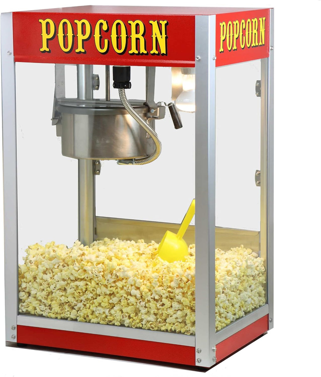 Red 8 Ounce Popcorn Machine L58036
