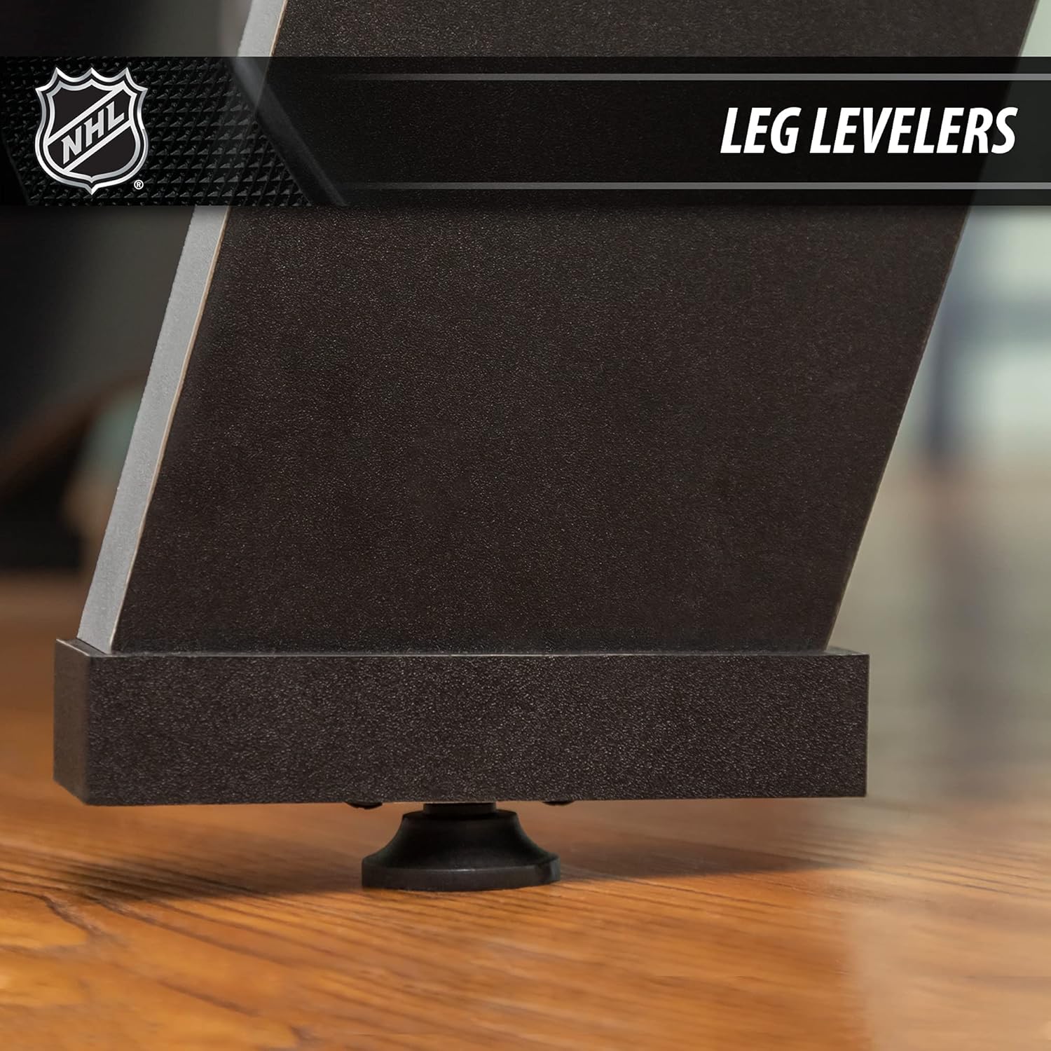 NHL Air Hockey Table with Automatic LED Electronic Scoring T7849
