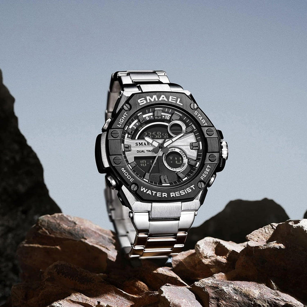 Waterproof Military Tactical Sports Wrist Watch with Led Luminous P823
