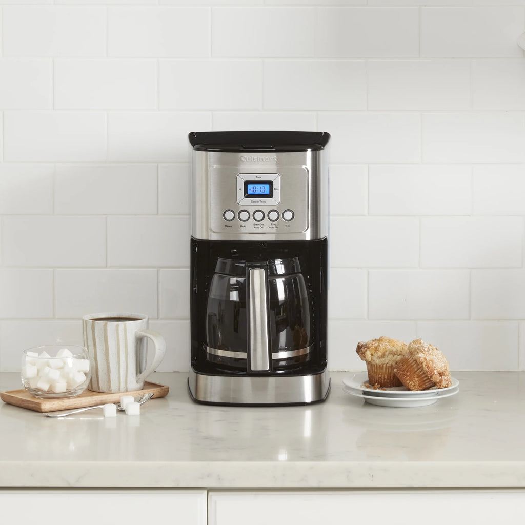 14 Cup Programmable Silver Coffeemaker Q342697