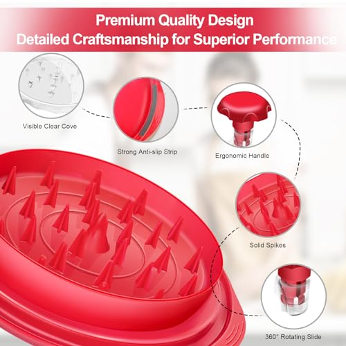 Large Chicken Breast Shredder Tool with Ergonomic Handle, BPA Free D75943