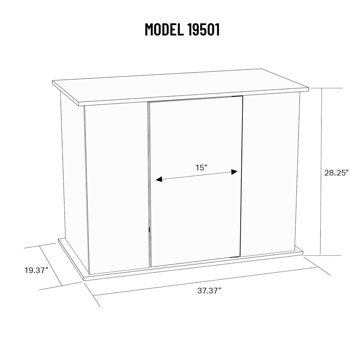 Wood Aquarium Stand U86366