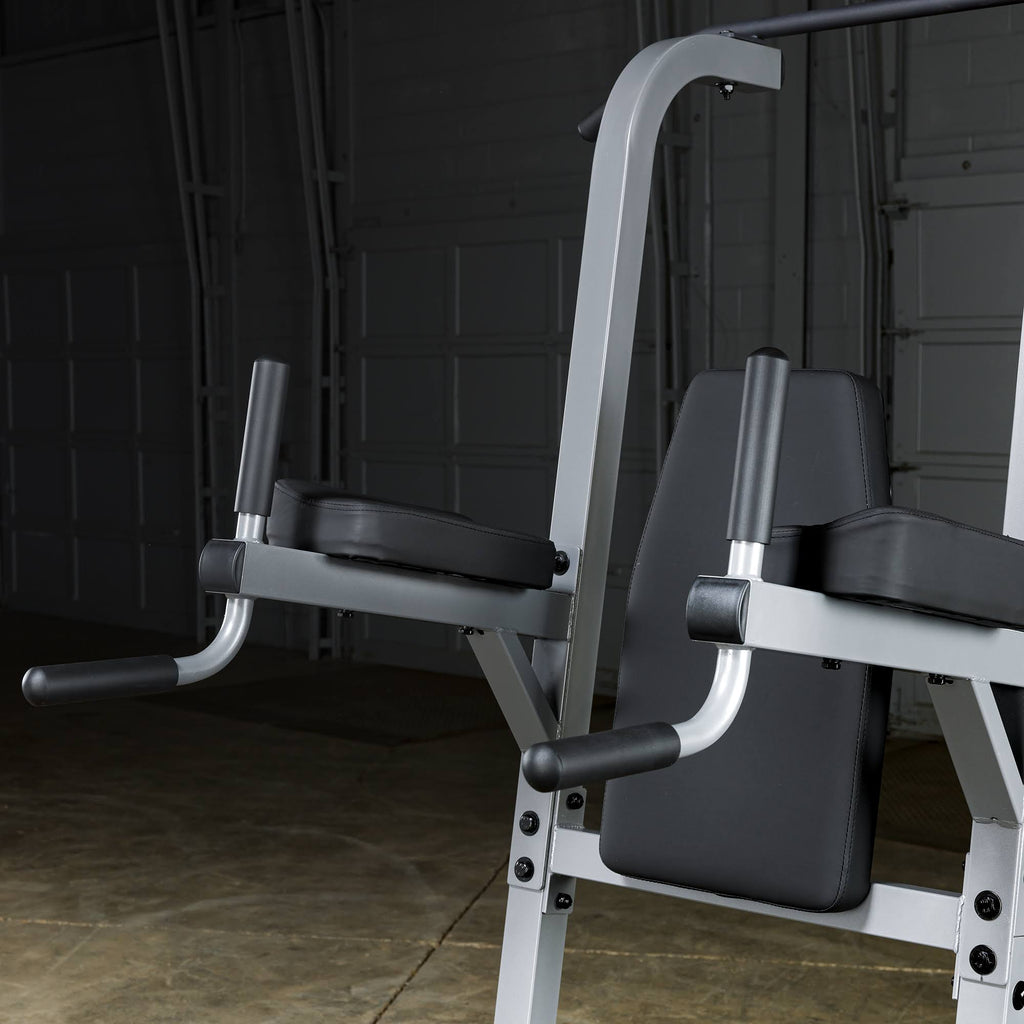 Vertical Knee Raise Dip Pull Up Station O2194