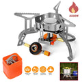 3500W Windproof Camping Folding Gas Mini Stove O73942
