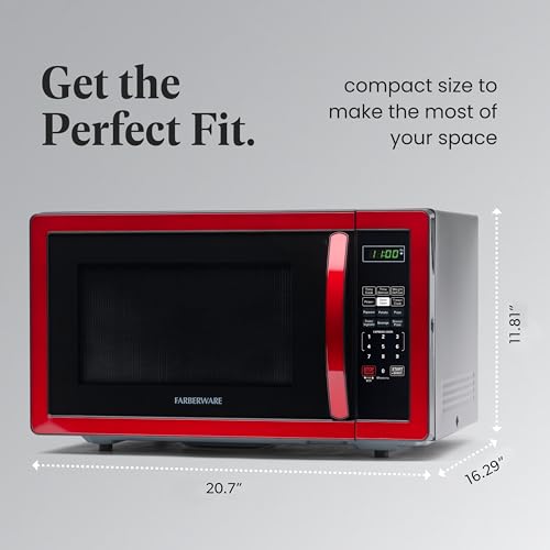 1000 Watts 1.1 cu ft Black Stainless Steel Microwave Oven N942304