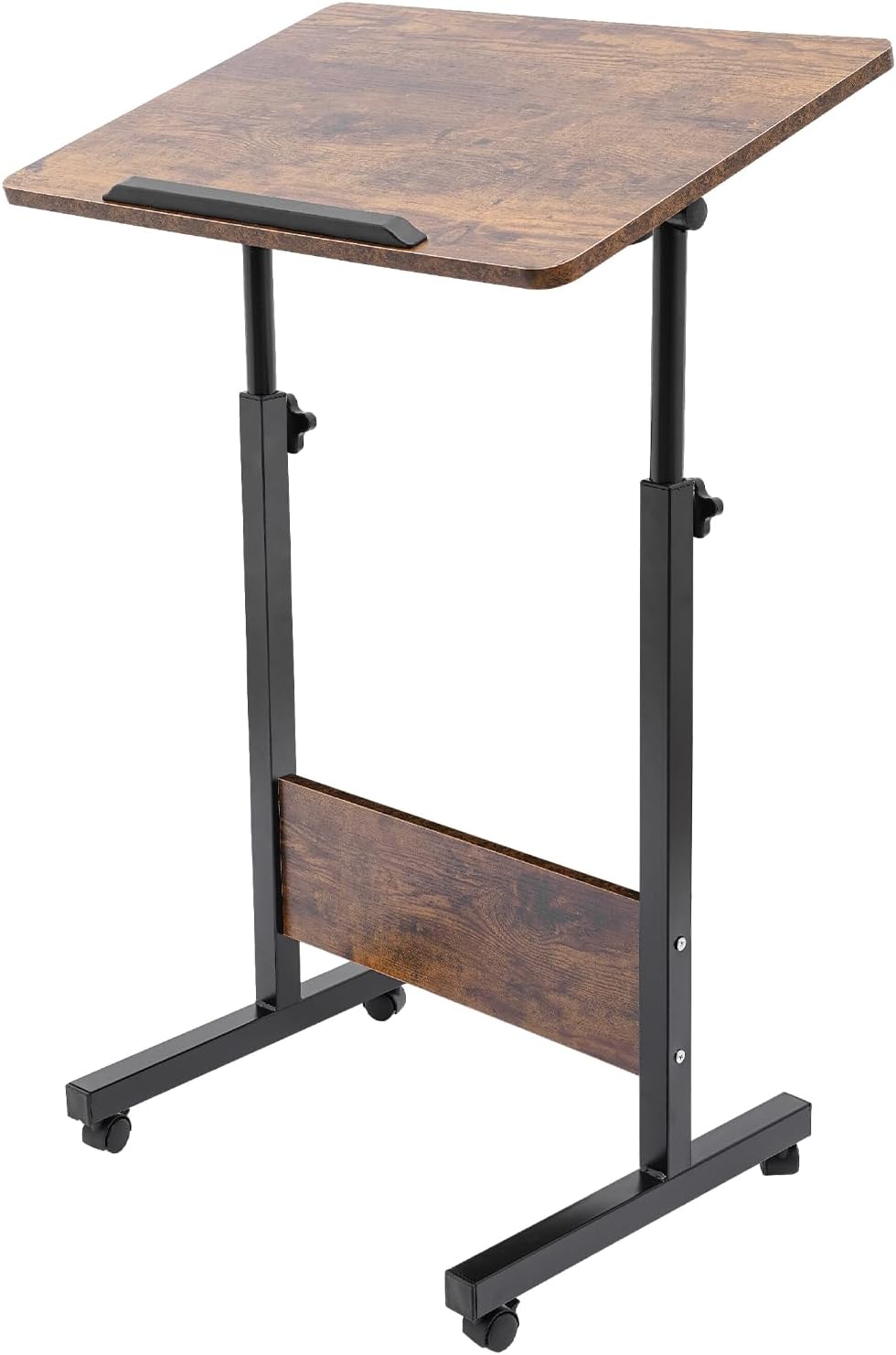 24 x 16 inch Adjustable Height Rolling Desk H2857