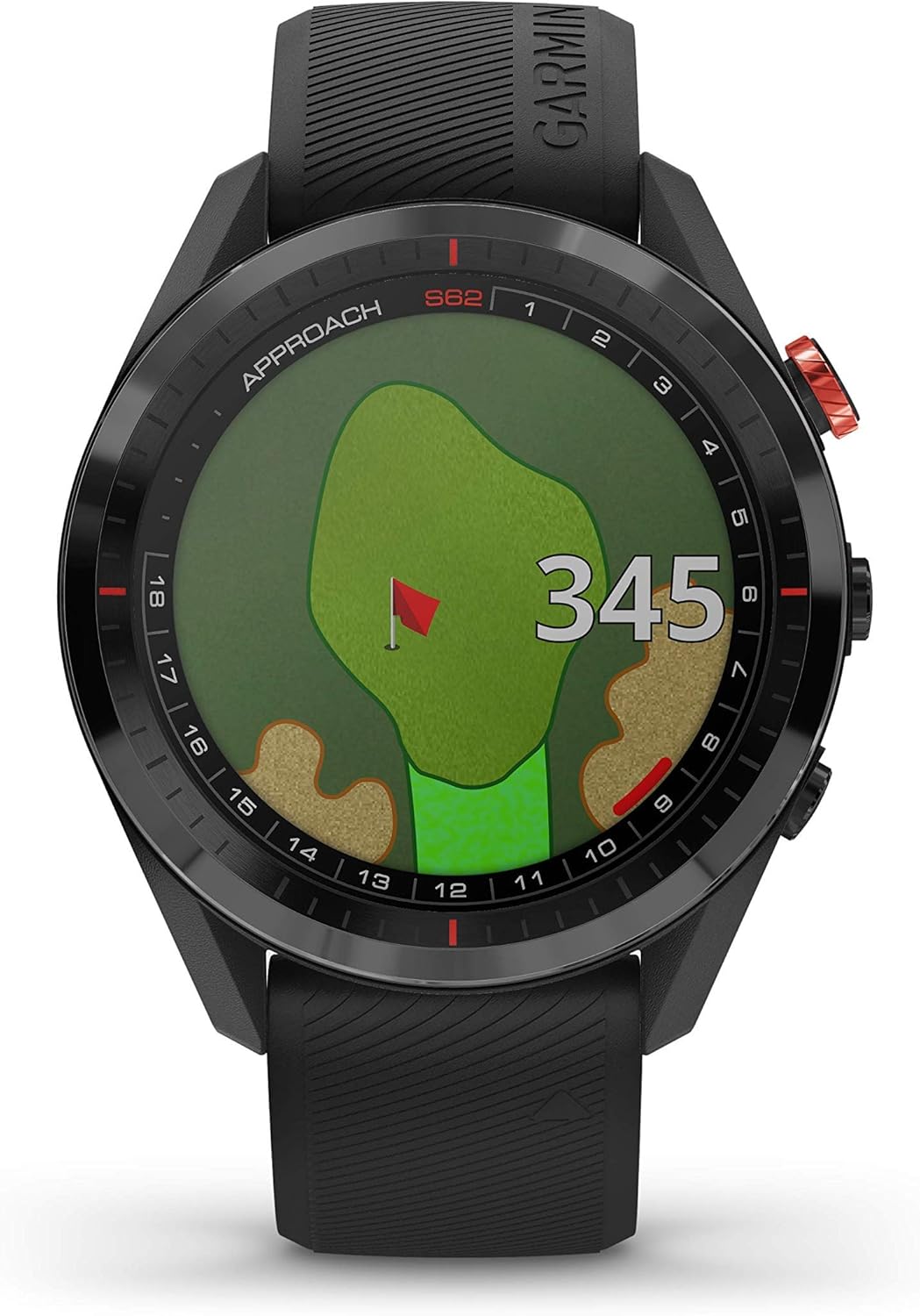 Black Golf GPS Watch K80056