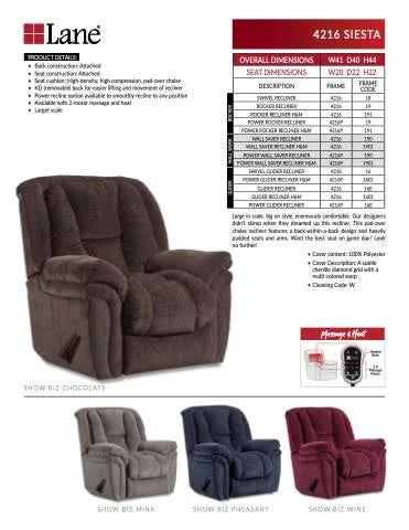 Mink Rocker Recliner R142769