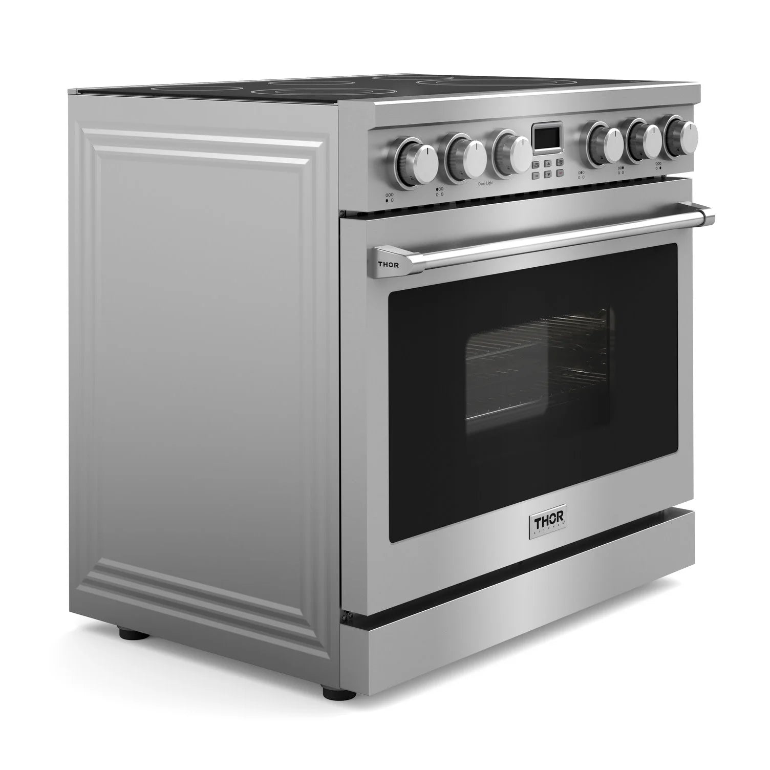 36" Wide 6 Cu. Ft. Free Standing Electric Range - Stainless Y66007