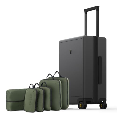 Black 20 Inch Hard Shell Carry on Luggage P899