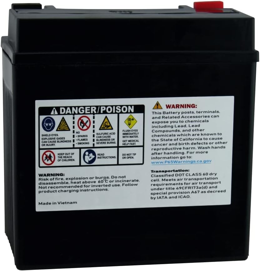 Sealed AGM Motorcycle Battery D34503