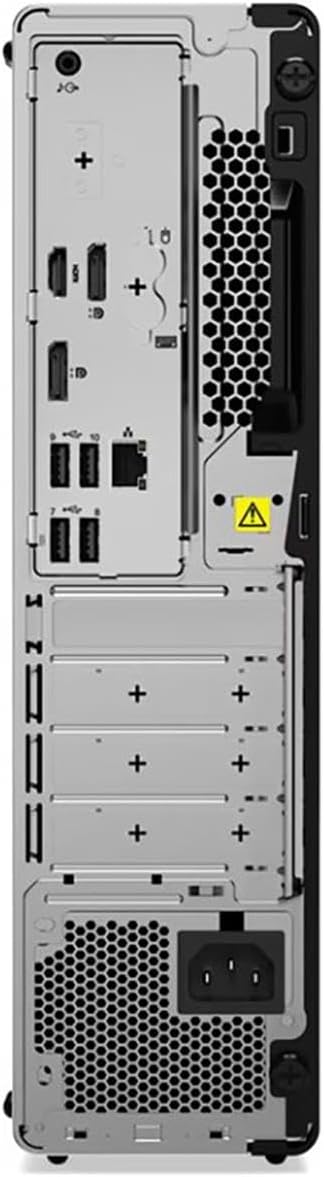 Black Small Form Factor Desktop Computer, Intel Core i5-12400 2.5GHz, 16GB RAM, 256GB SSD, Windows 11 Pro S492
