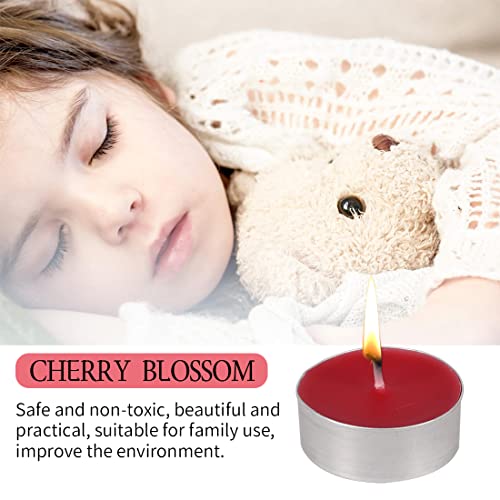 12 Pack Brown Scented Cinnamon Tealights Candle E90591