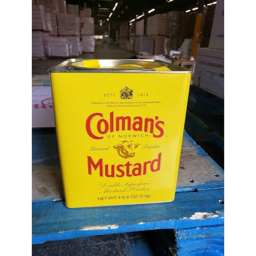 Dry Mustard Powder 2 Kilogram Tin W26908