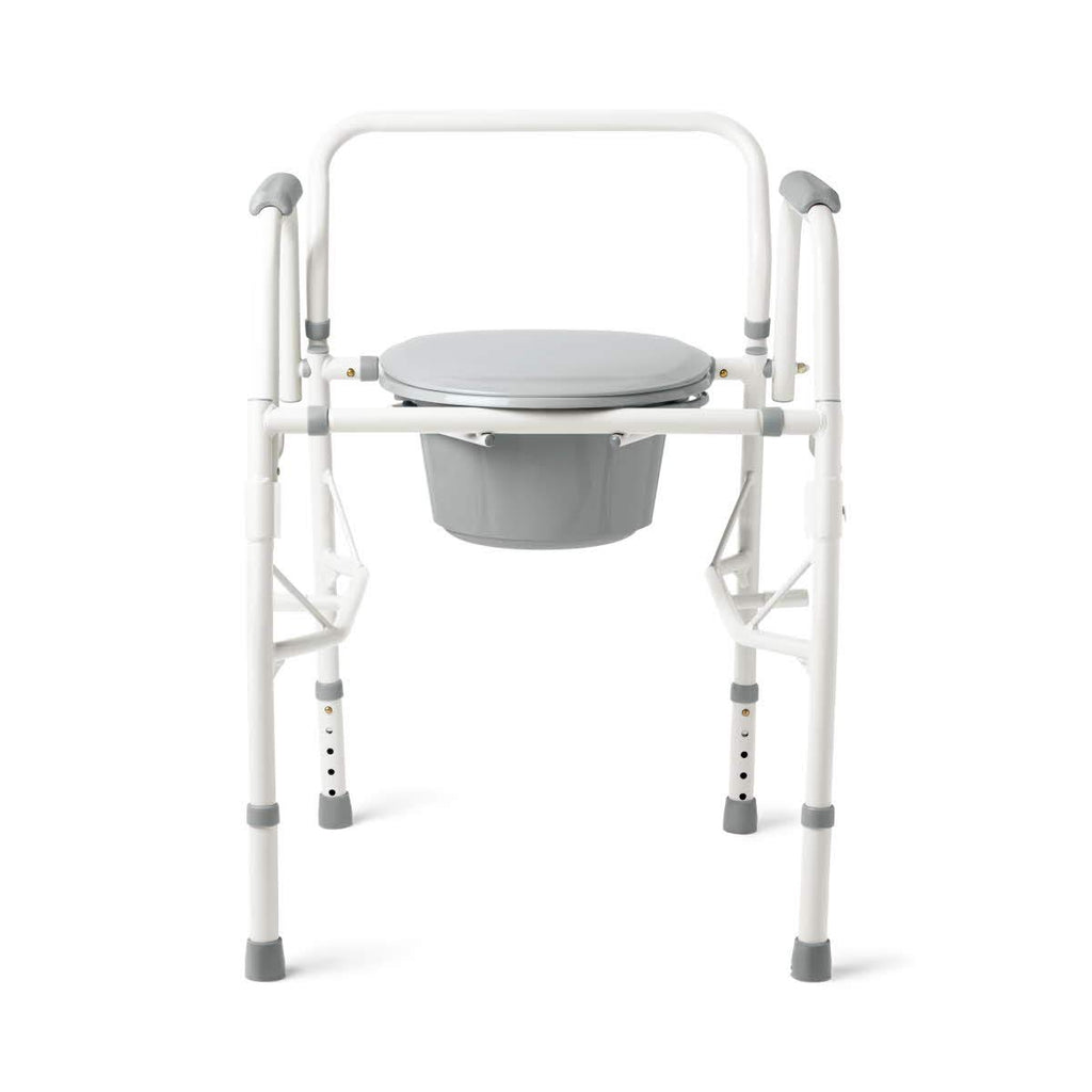 Steel Drop-Arm Commode H109995