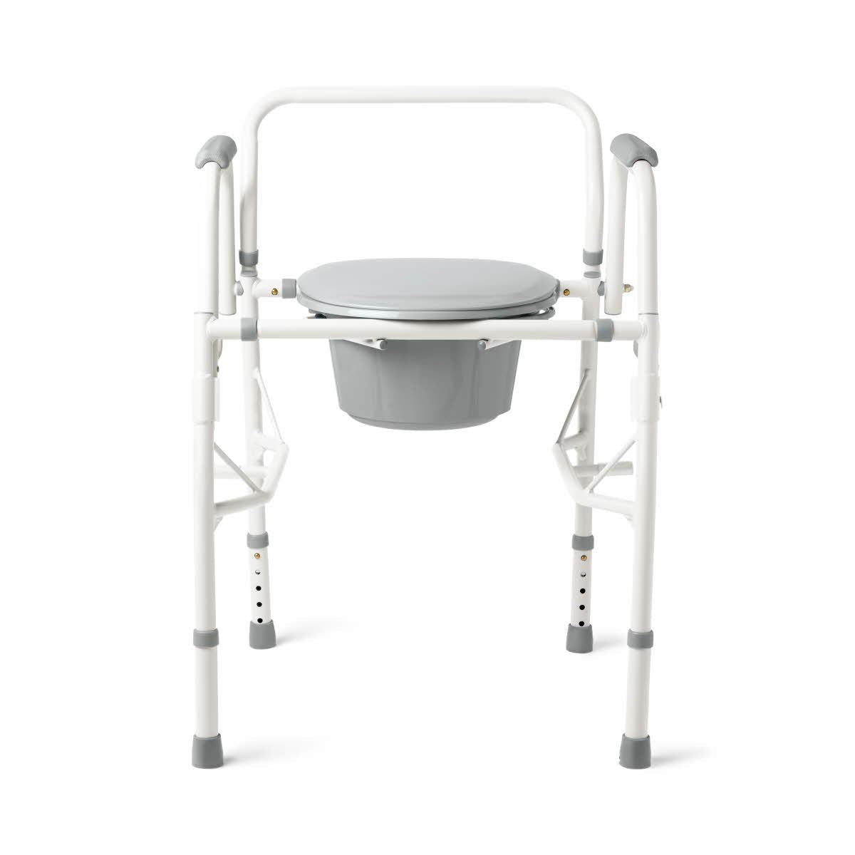 Steel Drop-Arm Commode H109995