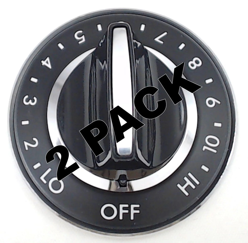 2 Pk Surface Burner Knob W274