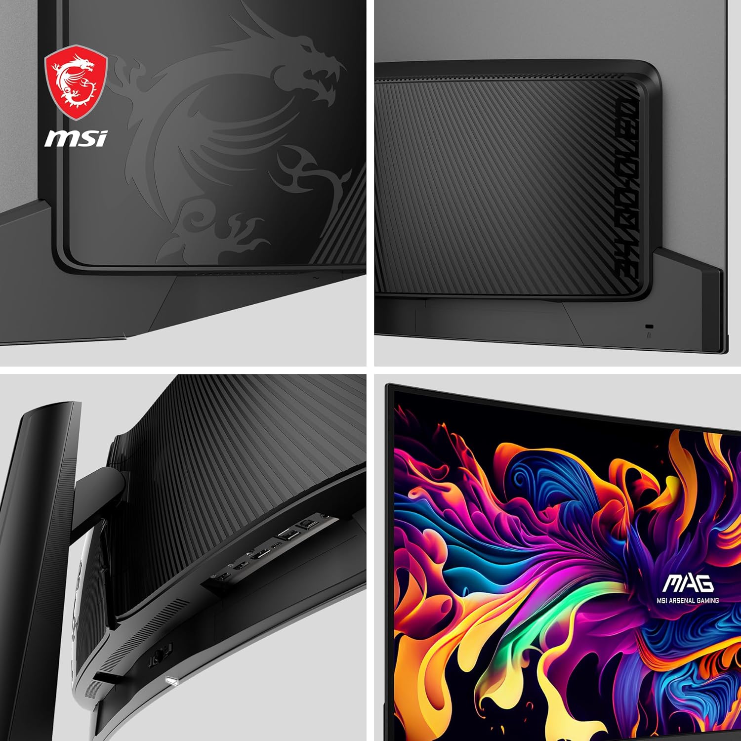 34-inch Curved OLED Gaming Monitor, 3440 x 1440, 240Hz, Height Adjustable E64435