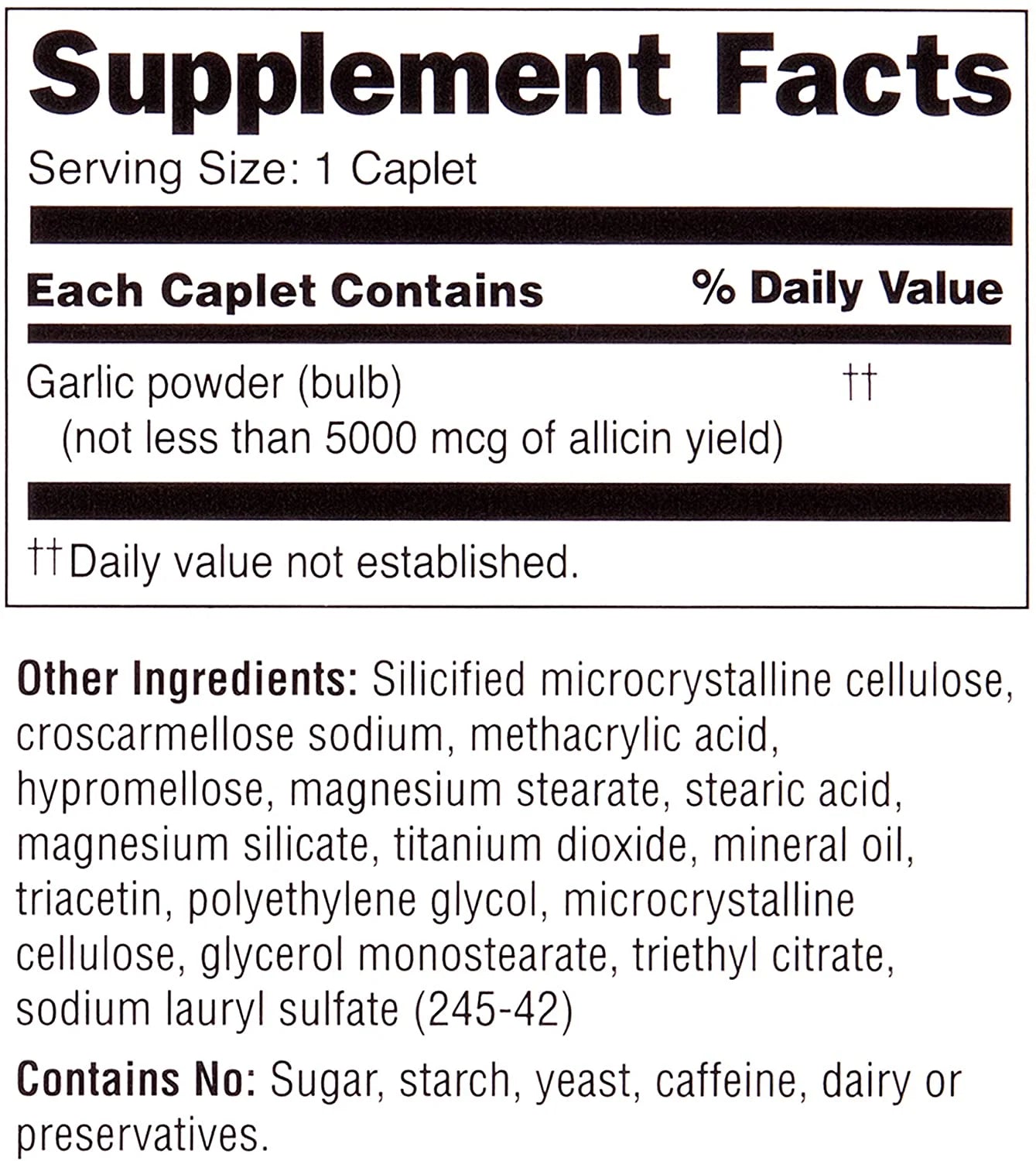 30 Tablets (Pack of 6) Caplets R322