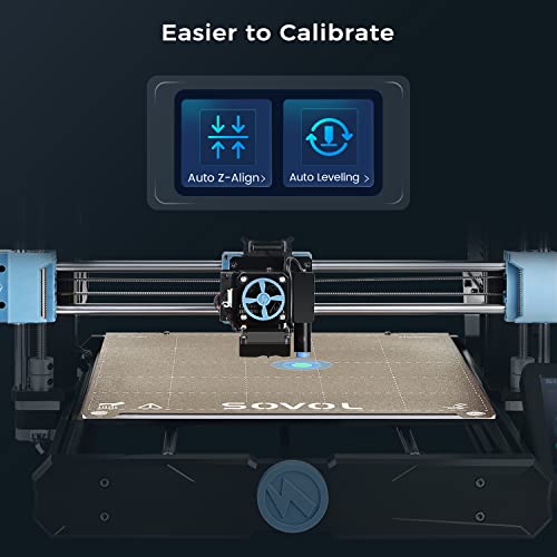 Independent Dual Extruder 3D Printer with Auto Leveling, 300 x 300 x 400mm B196633