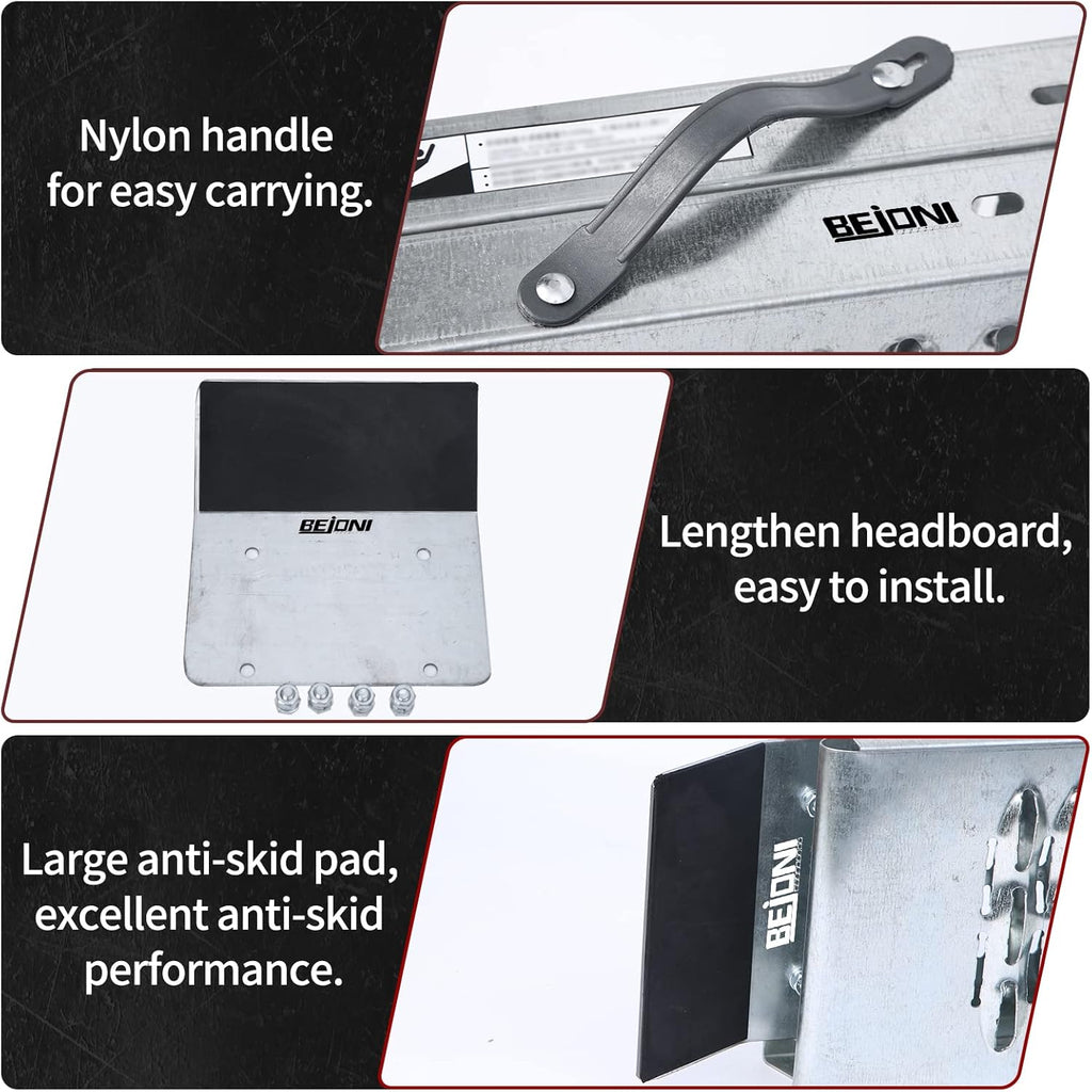 67'' x 8.7'' Folding Heavy Duty Steel Loading Ramps, 950 lb Capacity, 1 Pair O8697