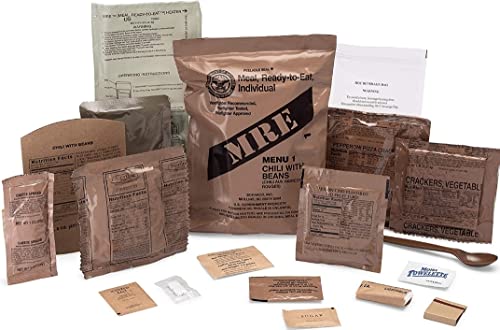 4-Pack MREs (Meals Ready-to-Eat) X206
