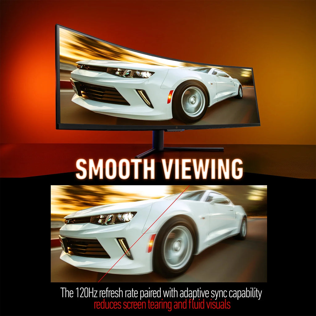 49" Curved Ultrawide 5K Gaming Monitor, 32:9, 120 Hz P9032