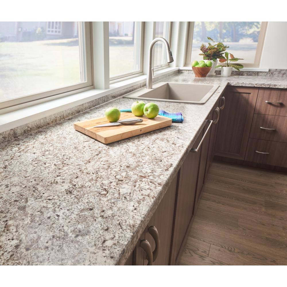 8 ft. Laminate Countertop with Ora Edge B135907
