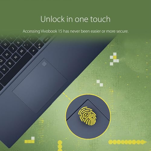 Quiet Blue 15.6" FHD Laptop with 16GB RAM and 512GB SSD Y8407