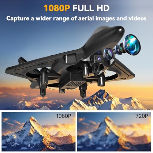 RC Plane with Camera Foam Remote Control Airplane Fighter Jet with Light Z531