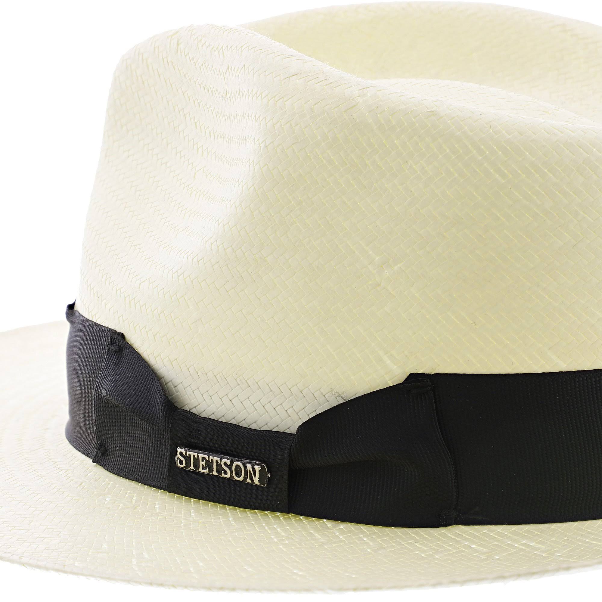 Shantung Straw Fedora Hat F9510